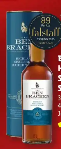 Lidl Ben Bracken Highland Single Malt Scotch Whisky Angebot