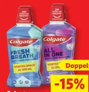 Lidl Colgate Mundspülung Fresh Breath Angebot