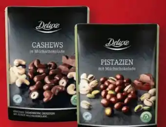 Lidl Deluxe Nüsse in Milchschokolade Angebot