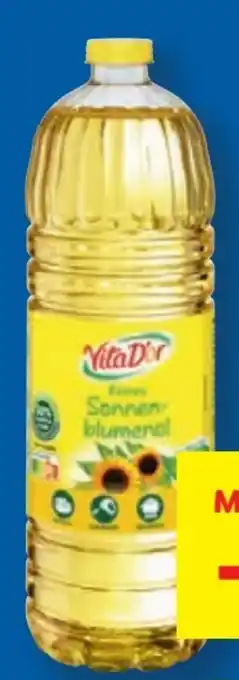 Lidl Vita D'or Reines Sonnenblumenöl Angebot