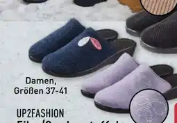 Aldi Nord Up2Fashion Damen Filzpantoffeln Angebot