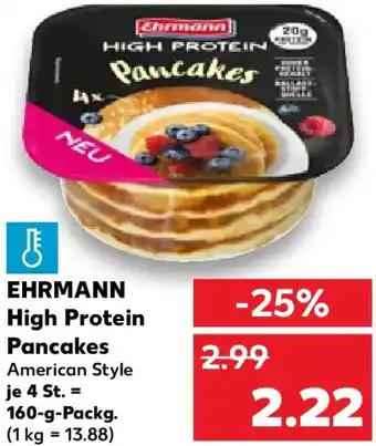 Kaufland EHRMANN High Protein Pancakes Angebot