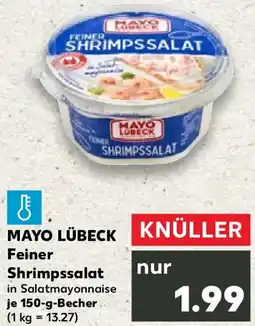 Kaufland MAYO LÜBECK Feiner Shrimpssalat Angebot