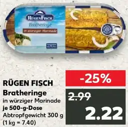 Kaufland RÜGEN FISCH Bratheringe Angebot
