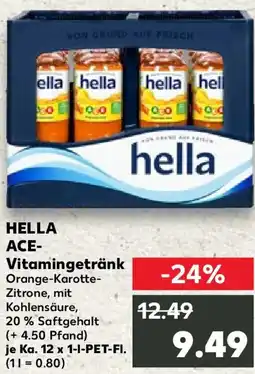 Kaufland HELLA ACE- Vitamingetränk Angebot