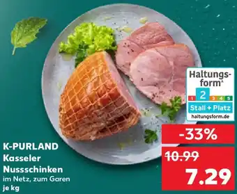 Kaufland K-PURLAND Kasseler Nussschinken Angebot