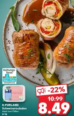 Kaufland K-PURLAND Schweinerouladen Angebot