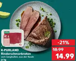 Kaufland K-PURLAND Rinderschmorbraten Angebot