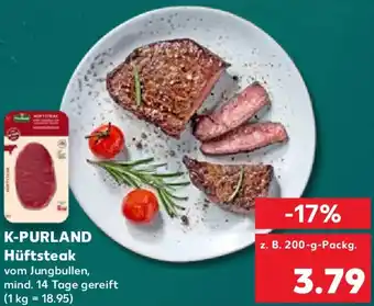 Kaufland K-PURLAND Hüftsteak Angebot