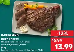 Kaufland K-PURLAND Beef Brisket Angebot