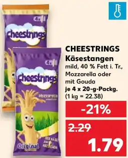 Kaufland CHEESTRINGS Käsestangen Angebot