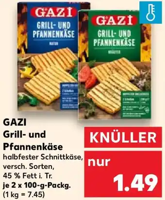 Kaufland GAZI Grill- und Pfannenkäse Angebot