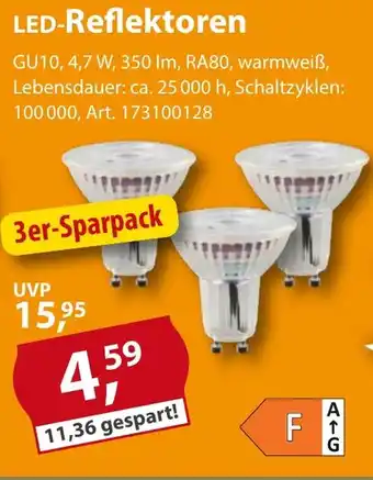 Sonderpreis Baumarkt LED-Reflektoren Angebot