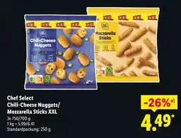 Lidl Chef select chili-cheese nuggets xxl Angebot