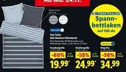 Lidl Tom tailor edel-renforcé-bettwäsche standardgröße Angebot