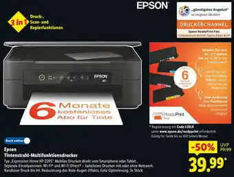 Lidl Epson tintenstrahl-multifunktionsdrucker Angebot
