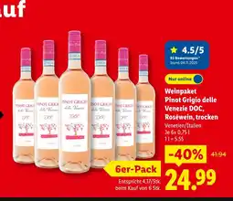 Lidl Weinpaket pinot grigio delle venezie doc Angebot