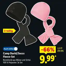 Lidl Camp david fleece-set Angebot