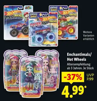 Lidl Hot wheels monster trucks Angebot