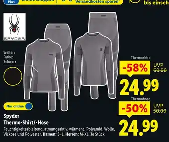 Lidl Spyder thermoshirt Angebot