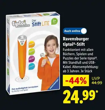 Lidl Ravensburger tiptoi-stift Angebot
