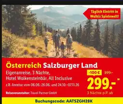 Lidl Travel partner gmbh hotel wolkensteinbär Angebot