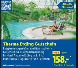 Lidl Travelcircus gmbh therme erding gutschein Angebot