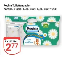Globus Regina toilettenpapier kamille Angebot