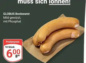 Globus Globus bockwurst Angebot