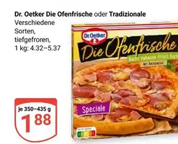 Globus Dr. oetker die ofenfrische Angebot