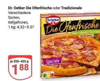 Globus Dr. oetker die ofenfrische Angebot
