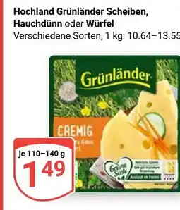 Globus Grünländer scheiben Angebot