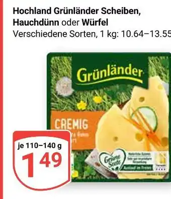 Globus Grünländer scheiben Angebot