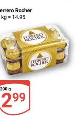 Globus Ferrero rocher ferrero rocher Angebot