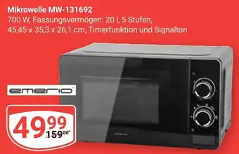Globus Emerio mikrowelle mw-131692 Angebot