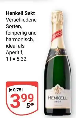 Globus Henkell sekt Angebot