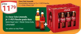 Globus Coca-cola limonade Angebot