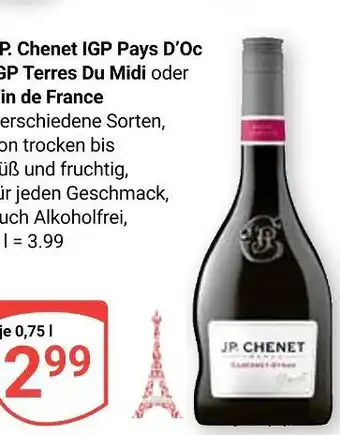 Globus Jp. chenet igp pays d’oc Angebot