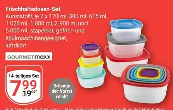 Globus Gourmetmaxx frischhaltedosen-set Angebot