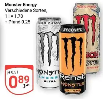Globus Monster energy Angebot