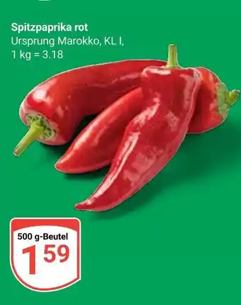 Globus Spitzpaprika rot Angebot