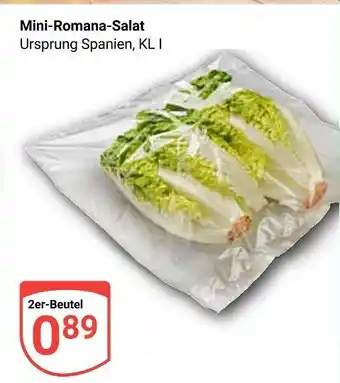 Globus Mini-romana-salat Angebot