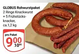 Globus Globus rohwurstpaket Angebot