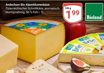 Globus Andechser bio alpenblumenkäse Angebot