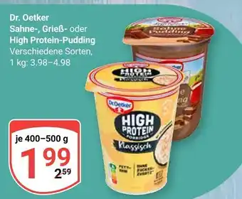 Globus Dr. oetker sahne-pudding Angebot
