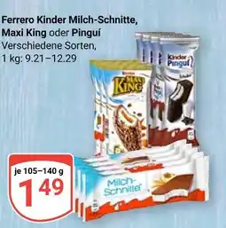 Globus Ferrero kinder milch-schnitte Angebot