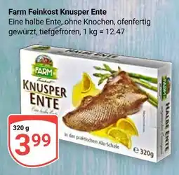 Globus Farm feinkost knusper ente Angebot