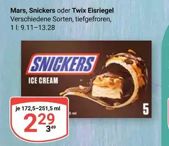 Globus Mars snickers eisriegel Angebot