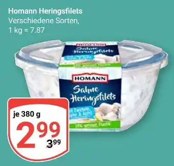 Globus Homann heringsfilets Angebot