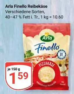 Globus Arla finello reibekäse Angebot